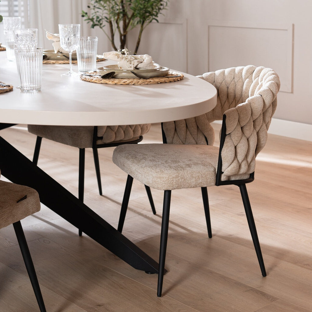 Liva Esszimmerstuhl Beige