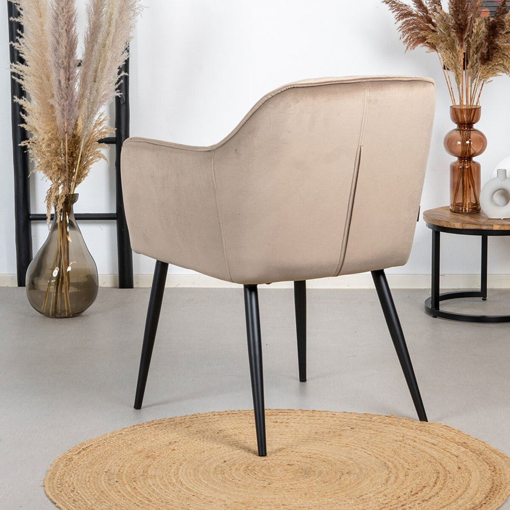 Luna Esszimmerstuhl Taupe