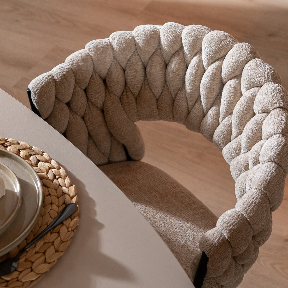 Liva Esszimmerstuhl Beige