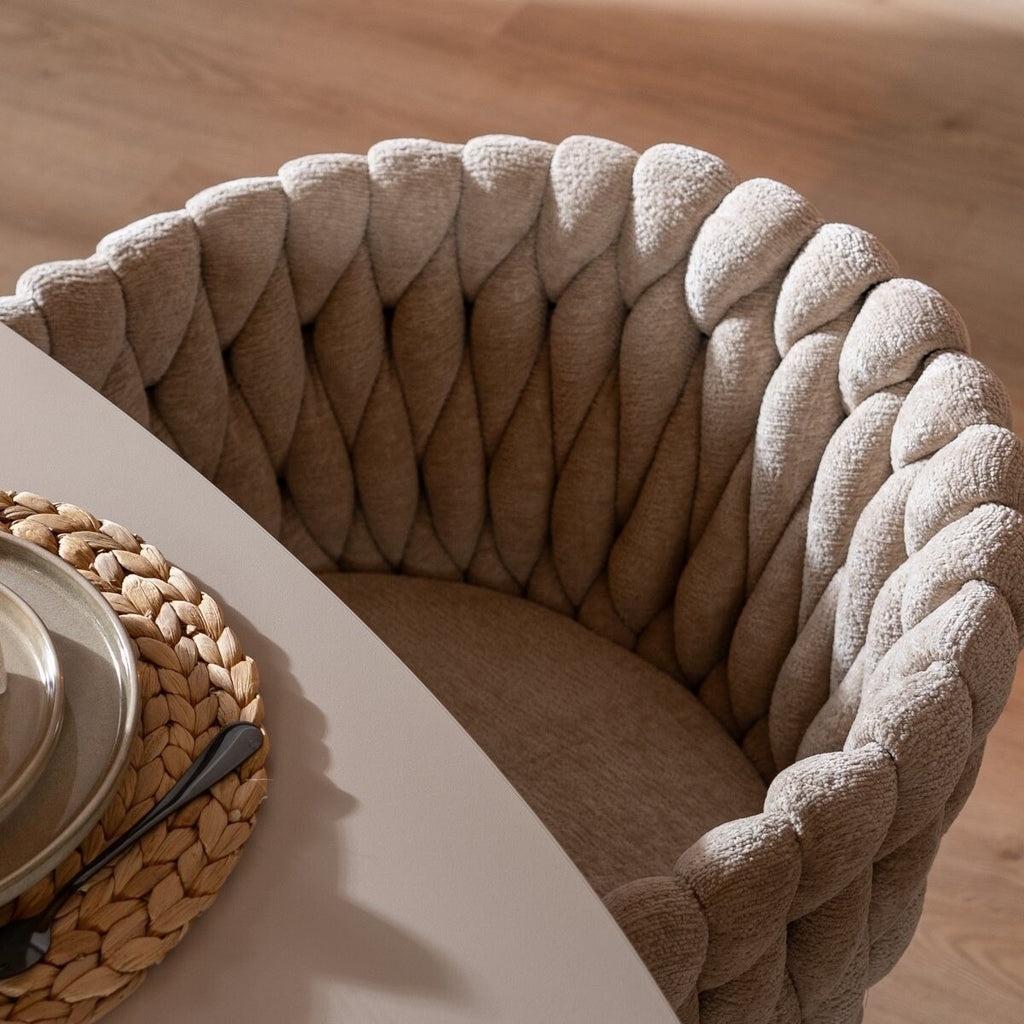 Fenna Esszimmerstuhl Beige